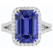 Afbeelding in Gallery-weergave laden, echte round diamant 4.50karaat eternity ring zijaanzicht