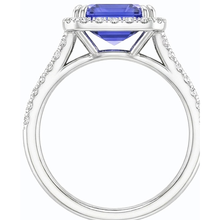 Afbeelding in Gallery-weergave laden, echte round diamant 4.50karaat eternity ring profielweergave