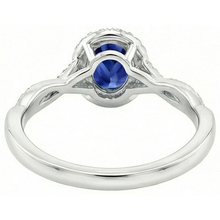 Afbeelding in Gallery-weergave laden, echte round diamant 4.25karaat ring profielweergave