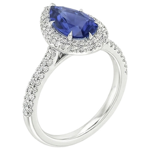 Afbeelding in Gallery-weergave laden, echte round diamant 5.50karaat ring zijaanzicht