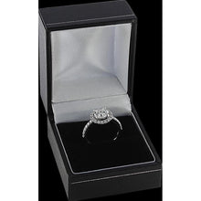 Afbeelding in Gallery-weergave laden, Halo Echt Diamanten Trouwring Wit Goud 1,50 Ct.