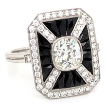 Afbeelding in Gallery-weergave laden, Halo Echt Diamanten Verlovingsring 5 Karaat Achthoekige Vorm
