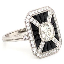 Afbeelding in Gallery-weergave laden, Halo Echt Diamanten Verlovingsring 5 Karaat Achthoekige Vorm