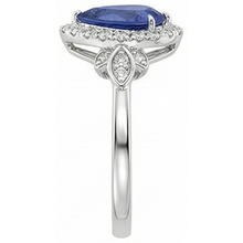 Afbeelding in Gallery-weergave laden, echte round diamant 4karaat ring band detail
