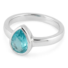 Afbeelding in Gallery-weergave laden, Handgemaakte Neon Paraiba Gekleurde Steen Ring 1,25 karaat