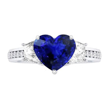 Afbeelding in Gallery-weergave laden, echte round diamant 4.50karaat ring op wit