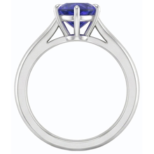 Afbeelding in Gallery-weergave laden, echte heart diamant 1karaat ring profielweergave
