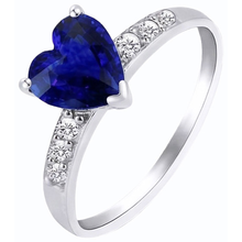 Afbeelding in Gallery-weergave laden, echte round diamant 2.25karaat ring close-up detail