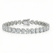 Afbeelding in Gallery-weergave laden, echte heart diamant 30karaat armband vooraanzicht