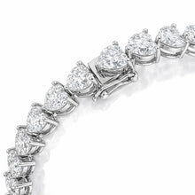 Afbeelding in Gallery-weergave laden, echte heart diamant 30karaat armband profielweergave