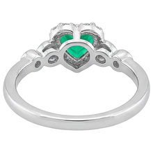 Afbeelding in Gallery-weergave laden, Colombiaanse Smaragd Edelsteen Ring – detailaanzicht