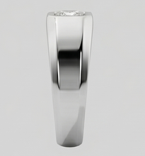 Afbeelding in Gallery-weergave laden, Heren Ring Prinses Geslepen Diamant Wit Goud