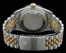 Afbeelding in Gallery-weergave laden, Heren Rolex Roestvrij Staal & Goud Horloge Blauwe Wijzerplaat SNELLE INSTELLING