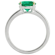 Afbeelding in Gallery-weergave laden, Elegant Edelsteen Ring 3 karaat – bovenaanzicht
