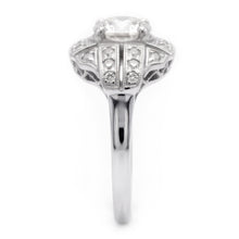 Afbeelding in Gallery-weergave laden, Jubileum Ronde Oude Mijn Geslepen Echt Diamanten Ring 2 Karaat Antieke Stijl