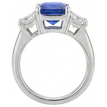 Afbeelding in Gallery-weergave laden, echte diamant 5karaat ring profielweergave