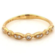 Afbeelding in Gallery-weergave laden, Jubileum Trouwring 0,50 Karaat Echt Diamant Effenen Fijne Sieraden