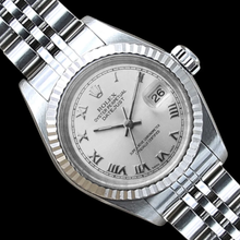 Afbeelding in Gallery-weergave laden, Jubileumarmband Roestvrij staal dames Rolex Datumjust horloge Romeinse wijzerplaat Rolex