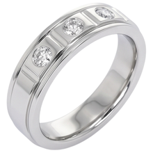 Afbeelding in Gallery-weergave laden, Jubileumband 0,75 Karaat Ronde Echt Diamant Wit Goud 14K