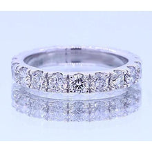 Afbeelding in Gallery-weergave laden, Jubileumband Ronde Echt Diamant Witgouden Sieraden 2.20 Karaat