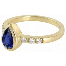 Afbeelding in Gallery-weergave laden, echte round diamant 2karaat watch close-up detail