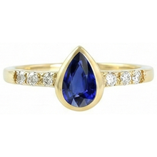 Afbeelding in Gallery-weergave laden, echte round diamant 2karaat watch zijaanzicht