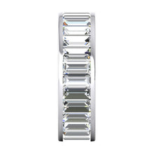 Afbeelding in Gallery-weergave laden, Kanaal Set Stokbrood Geslepen Diamant Eeuwigheid Band Goud 6 Karaat