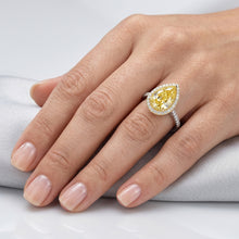 Afbeelding in Gallery-weergave laden, Kanariegele Diamant VVS Fijne Sieraden 2,50 karaat in 14 Karaat