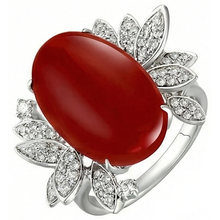 Afbeelding in Gallery-weergave laden, echte round diamant 12.00karaat ring close-up detail
