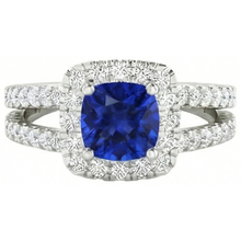 Afbeelding in Gallery-weergave laden, echte round diamant 4.50karaat ring close-up detail