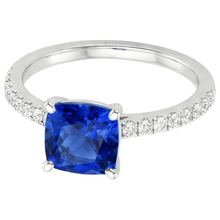 Afbeelding in Gallery-weergave laden, echte round diamant 2.75karaat ring close-up detail