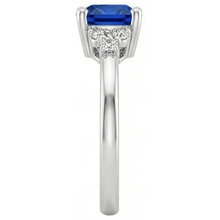 Afbeelding in Gallery-weergave laden, echte round diamant 2.50karaat ring profielweergave