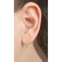 Afbeelding in Gallery-weergave laden, Kussen Old Mine Cut 3 Karaats Echt Diamanten Studs Oorbel Wit Goud 14K