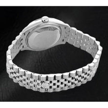 Afbeelding in Gallery-weergave laden, Rolex Sterling Silver met Sieraadsteen – zijaanzicht