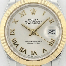 Afbeelding in Gallery-weergave laden, Rolex Gold met Edelsteen – vooraanzicht