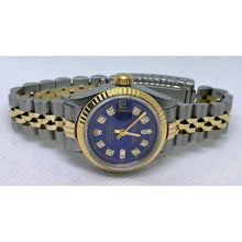 Afbeelding in Gallery-weergave laden, Fijne Diamant Rolex karaat Gold – zijaanzicht