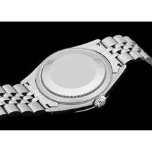 Afbeelding in Gallery-weergave laden, Rolex Stainless Steel met Parel – hoekaanzicht