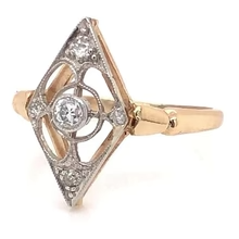 Afbeelding in Gallery-weergave laden, Like La Belle Epoque Sieraden 1 Ct Echt Diamond Womens Ring Vliegervorm