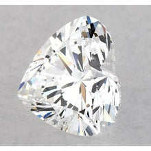 Afbeelding in Gallery-weergave laden, Hart Slijpvorm Fijne Diamant ring in Gold – vooraanzicht