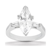 Afbeelding in Gallery-weergave laden, Markiezin geslepen diamanten ring verlovingsset 3,50 ct. - harrychadent.nl
