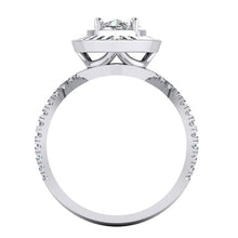 Afbeelding in Gallery-weergave laden, Marquise Halo uit de aarde gewonnen diamanten verlovingsring 5.50 karaat dames sieraden
