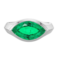 Afbeelding in Gallery-weergave laden, Verblindend Edelsteen Ring 4 karaat – hoofdaanzicht