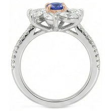 Afbeelding in Gallery-weergave laden, echte marquise diamant 2.50karaat ring profielweergave