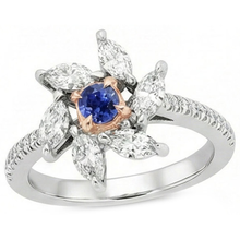 Afbeelding in Gallery-weergave laden, echte marquise diamant 2.50karaat ring vooraanzicht