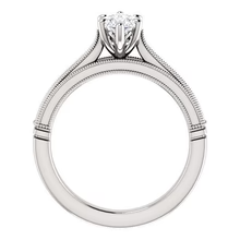 Afbeelding in Gallery-weergave laden, Marquise Solitaire Echt Diamanten Vintage Stijl Ring 2 Karaat