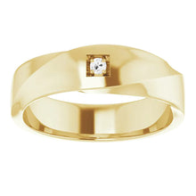 Afbeelding in Gallery-weergave laden, Briljant Mannen Ring 0,25 karaat 10K Yellow Gold – hoofdaanzicht