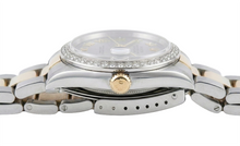 Afbeelding in Gallery-weergave laden, Middelgroot Rolex Bruin Oester Armband roestvrij staal & Goud Grijs Romeins Wijzerplaat Horloge