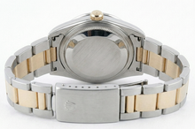 Afbeelding in Gallery-weergave laden, Middelgroot Rolex Bruin Oester Armband roestvrij staal & Goud Grijs Romeins Wijzerplaat Horloge