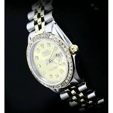 Afbeelding in Gallery-weergave laden, Datumjust diamanten Rolex-horloge