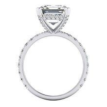 Afbeelding in Gallery-weergave laden, Natuurlijk Smaragd Diamant Verlovings Ring